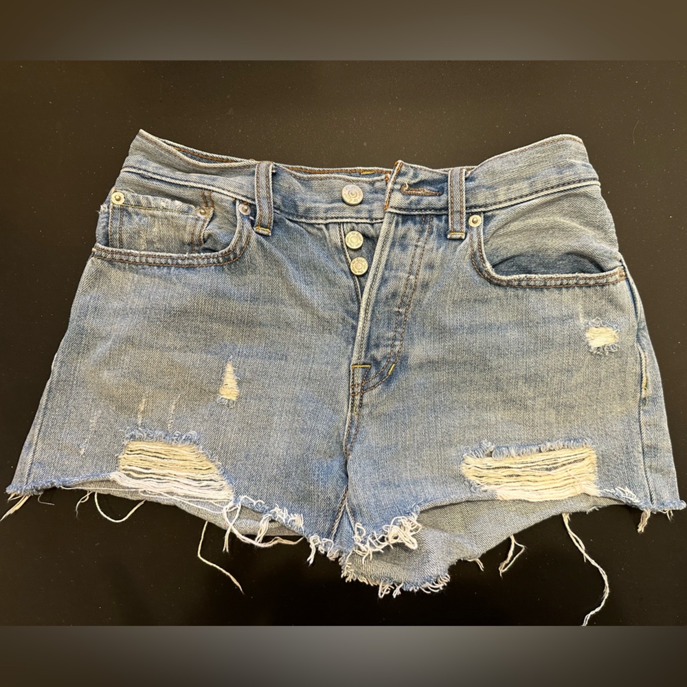 We The Free Cut-Off Jean Shorts